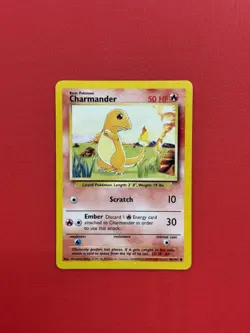 Charmander 046/102 Pokemon Base Set “4th Print/UK Print” (LP) 1999-2000 - Image 1