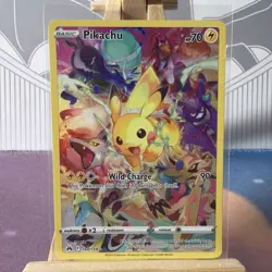 Pikachu 160/159 Full Art Secret Rare Holo Pokemon 2023 Crown Zenith NM - Image 1