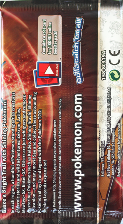 1x Pokemon Sun & Moon Shining Legends Booster Pack Unweighed S&M Trusted Seller! - Image 2