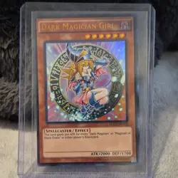 Konami Dark Magician Girl YGLD-ENB03 King of Games Holo Ultra Rare Unlimited - Image 1