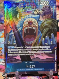BUGGY - One Piece TCG OP09-051 - PROMO Rare R - English Version 2nd Anniversary - Image 1