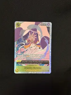 One Piece TCG ENGLISH Jewelry Bonney OP13-108 SR Foil Holo Carrying On His Will - Image 1