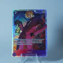 One Piece TCG Sanji OP09-065 Super Rare Foil Near Mint English - Image 1