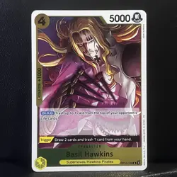 Basil Hawkins OP10-109 Rare ONE PIECE TCG OP10 Royal Blood ENGLISH NM/M - Image 1