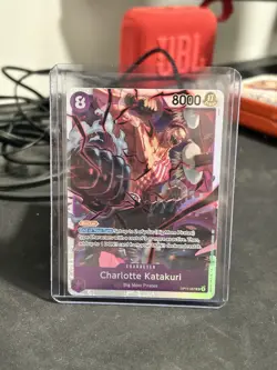 One Piece OP-11 Charlotte Katakuri OP11-067 SR A Fist of Divine Speed - NM/Mint - Image 1