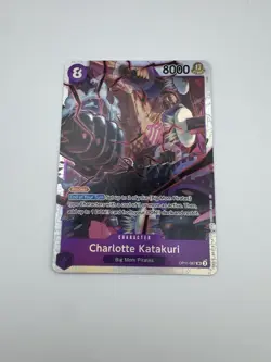 One Piece OP-11 Charlotte Katakuri OP11-067 SR A Fist of Divine Speed - NM - Image 1