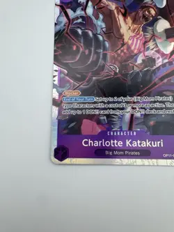 One Piece OP-11 Charlotte Katakuri OP11-067 SR A Fist of Divine Speed - NM - Image 4