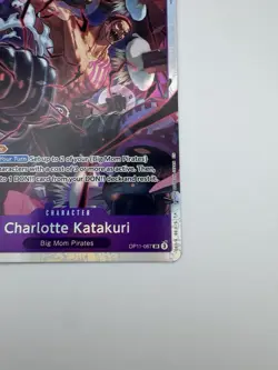 One Piece OP-11 Charlotte Katakuri OP11-067 SR A Fist of Divine Speed - NM - Image 5