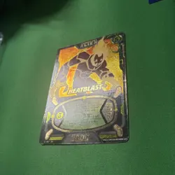 BEN 10 CCG SUPER RARE C-051 HEATBLAST GOLD FOIL CARD - Image 2