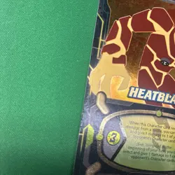 BEN 10 CCG SUPER RARE C-051 HEATBLAST GOLD FOIL CARD - Image 4