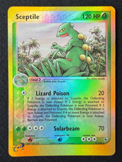 Pokemon TCG Sceptile Reverse Holo Card Ruby and Sapphire 11/109 - Image 1