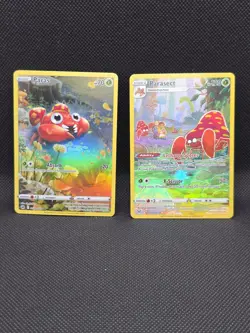 Pokemon TCG Pokemon GO Holo Lot - 2 Cards: Paras, Parasect - Image 1
