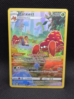 Pokemon TCG Pokemon GO Holo Lot - 2 Cards: Paras, Parasect - Image 4