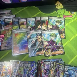 Bulk Pokemon Cards lot of 90 Holographic, vmax, ex and mega ex full art trainer - Image 4