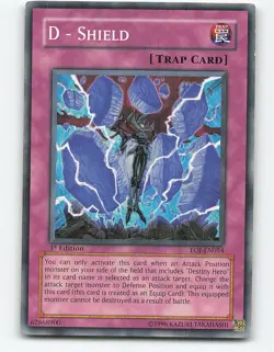 D - Shield #EOJ-EN054 1st Edition Yugioh Card - Image 1