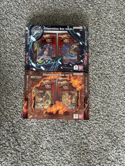 One Piece Card Game Illustration Box Vol. 5 & Vol. 6 Bundle SEALED Bandai - Image 1