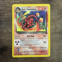 Dark Charmeleon 32/82 Uncommon Pokemon Card Team Rocket - Lightly Played - Image 1