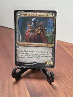 Edgar, Charmed Groom (Showcase) Innistrad: Crimson Vow Regular Rare Mtg - Image 1