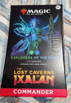 Magic The Gathering Lost Caverns of Ixalan Explorers of the Deep Commander Deck - Image 1