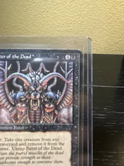 Magic: The Gathering Eater of the Dead The Dark 1994 Black Creature 3/4 Uncommon - Image 2