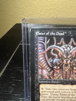 Magic: The Gathering Eater of the Dead The Dark 1994 Black Creature 3/4 Uncommon - Image 5