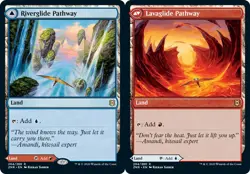 Mint/Near-Mint, English - 1 x MTG Riverglide Pathway Zendikar Rising - Image 1