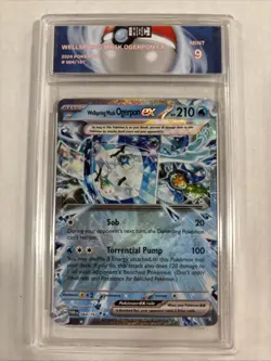 2024 Pokemon Wellspring Mask Ogerpon Ex #64 HGC 9 (sb3) - Image 1