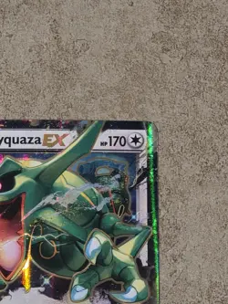 [ NM ] Rayquaza EX 75/108 XY Holo Rare EX Dragon Pokemon Card - Image 2