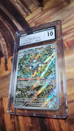 Magneton 159 Pokemon Surging Sparks Elite Pokemon Ctr 2024 ETB CGC 10 Gem Mint - Image 3