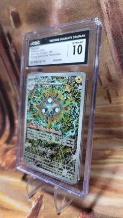 Magneton 159 Pokemon Surging Sparks Elite Pokemon Ctr 2024 ETB CGC 10 Gem Mint - Image 5