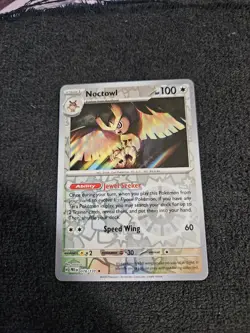 Noctowl 078/131 PokeBall Reverse Holo Prismatic Evolutions Pokemon TCG NM - Image 1