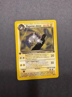 Pokemon Team Rocket French 1st Ed Lot – Dark Jolteon Vaporeon Magneton Kadabra - Image 3