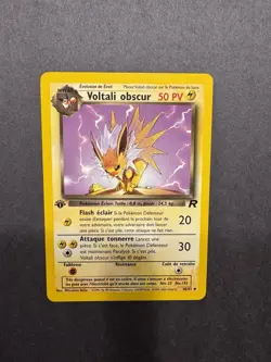 Pokemon Team Rocket French 1st Ed Lot – Dark Jolteon Vaporeon Magneton Kadabra - Image 5