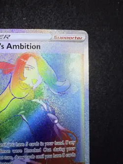 Pokemon Cynthias Ambition Rainbow Secret Rare 178/172 from Brilliant Stars NM- ! - Image 4
