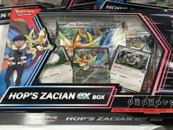 Pokemon TCG: Lot Of 3 Hop's Zacian ex Box New Sealed - Image 2