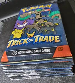 Pokemon Trick Or Trade 2024 Sealed Booster Packs (12 ct) - Excellent Condition - Image 2