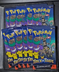 Pokemon Trick Or Trade 2024 Sealed Booster Packs (12 ct) - Excellent Condition - Image 4