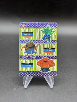 Oddish Vileplume Holo Pokemon Vintage Pocket Monster Vending Prism Sticker 577 - Image 1