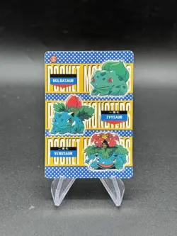 Oddish Vileplume Holo Pokemon Vintage Pocket Monster Vending Prism Sticker 577 - Image 2