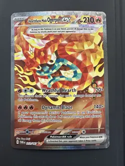 Pokemon TCG Hearthflame Mask Ogerpon EX 212/167 Twilight Masquerade - Image 1