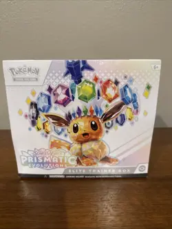 Pokemon TCG Scarlet & Violet - Prismatic Evolutions Elite Trainer Box IN HAND !! - Image 1