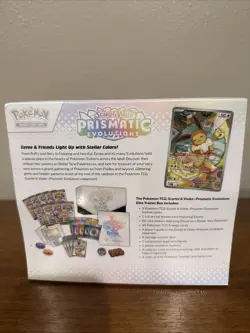 Pokemon TCG Scarlet & Violet - Prismatic Evolutions Elite Trainer Box IN HAND !! - Image 3