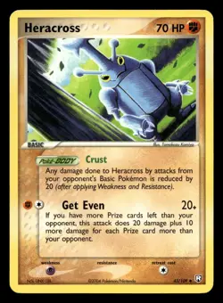 Heracross 43/109 Uncommon Team Rocket Returns Pokemon NM - Image 1