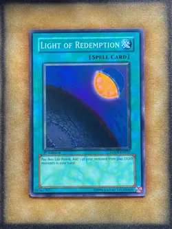 Yugioh Light of Redemption LODT-EN057 Super Rare 1st Ed NM - Image 1