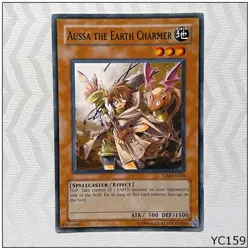 Aussa the Earth Charmer - TLM-EN026 - Common Unlimited Yugioh (YC159) - Image 1