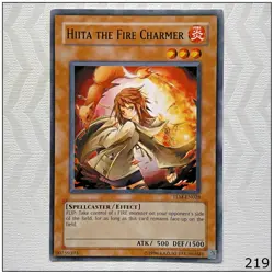 Hiita the Fire Charmer - TLM-EN028 - Common Unlimited Yugioh - Image 1