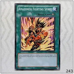 Amazoness Fighting Spirit - DREV-EN054 - Common Unlimited Yugioh - Image 1