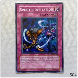 Spirit's Invitation - DB2-EN204 - Common Yugioh - Image 1