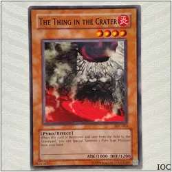 The Thing in the Crater - IOC-063 - Common Unlimited Yugioh - Image 1