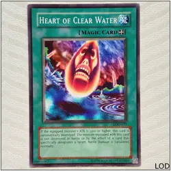 Heart of Clear Water - LOD-077 - Common Unlimited Yugioh - Image 1